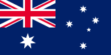 Sydney Opera House in Australia Visa Flag